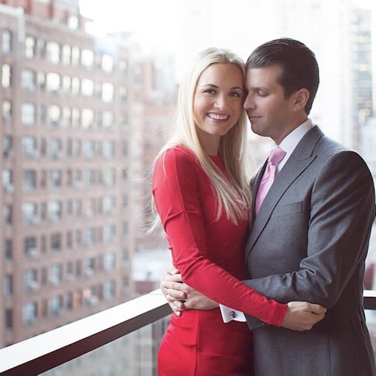 Vanessa Trump and Donald Trump Jr in happier days. Photo: @DonaldJTrumpJr/Twitter