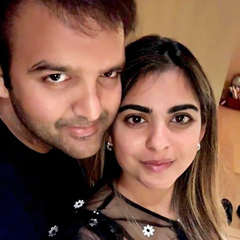 Isha Ambani and Anand Piramal. Photo: @ishaambani5/ Instagram