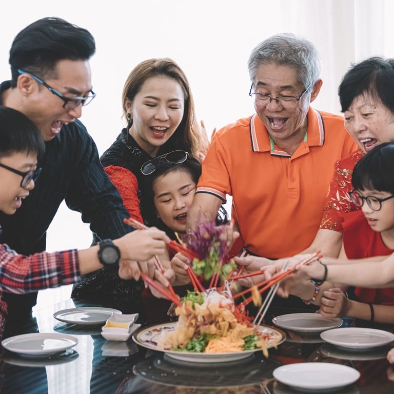 Traditions, such as the prosperity toss, abound in Chinese culture at Lunar New year, but not everyone is au fait with all of them. Photo: Getty Images