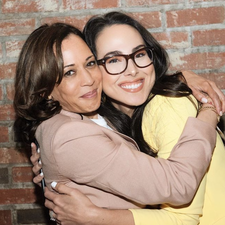 Meena and Kamala Harris. Photo: @meena/Instagram