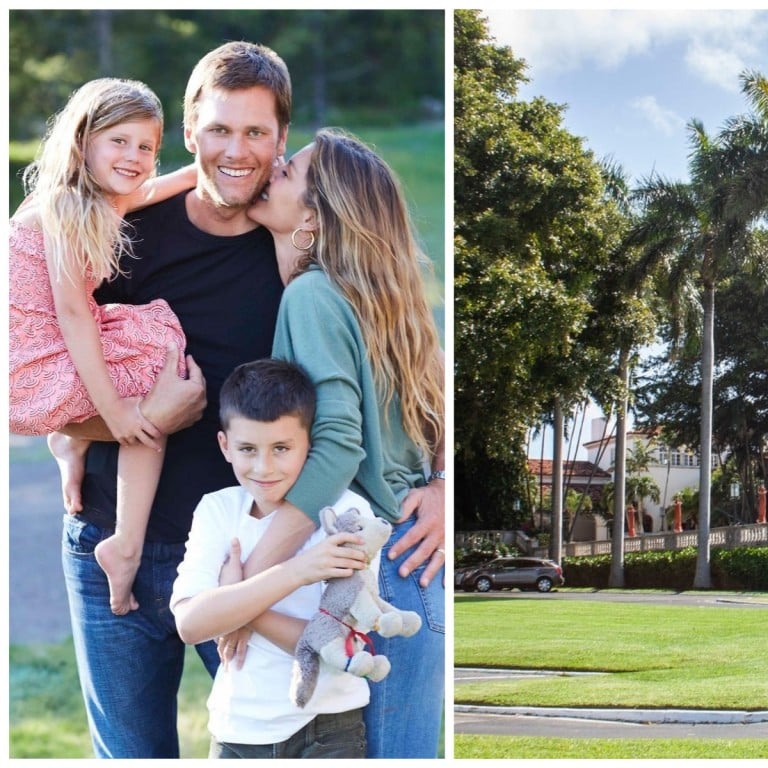 Tom Brady, Gisele Bündchen and their children in Indian Creek. Photos: @gisele/ Instagram, Business Insider