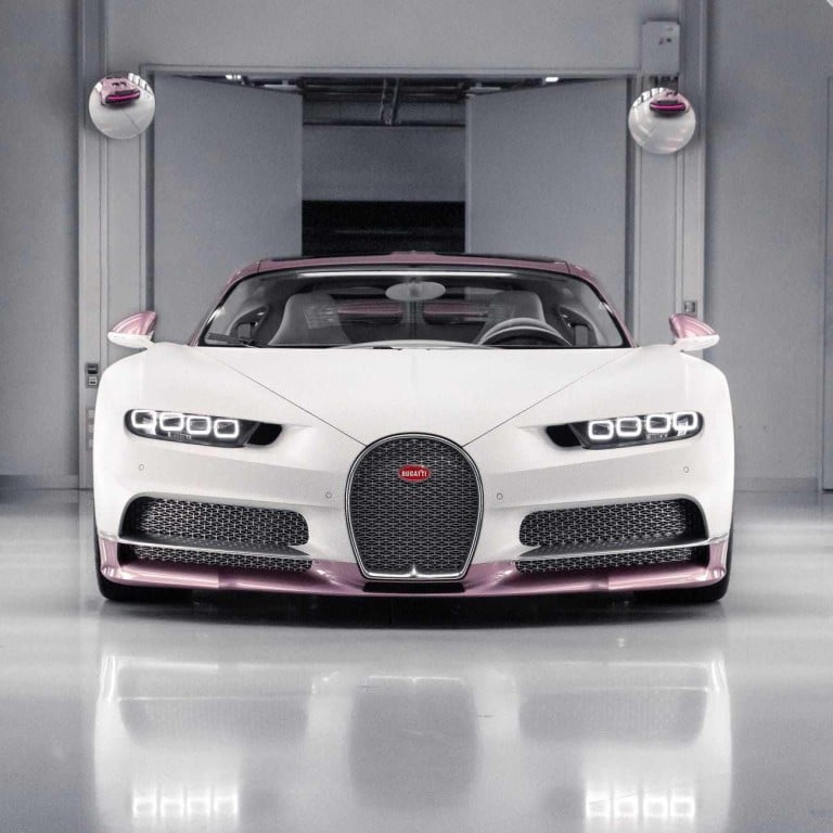 The custom “Alice” Bugatti Chiron Sport was commissioned as a unique gift for someone’s wife – could her name be Alice too? Photo: Bugatti