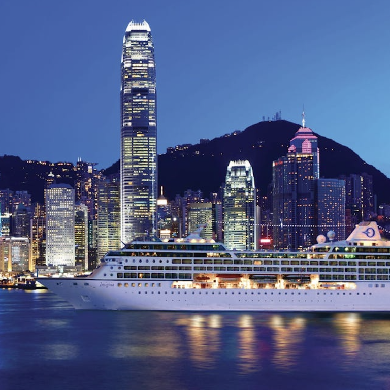 The Insignia in Hong Kong. Photo: Oceania Cruises