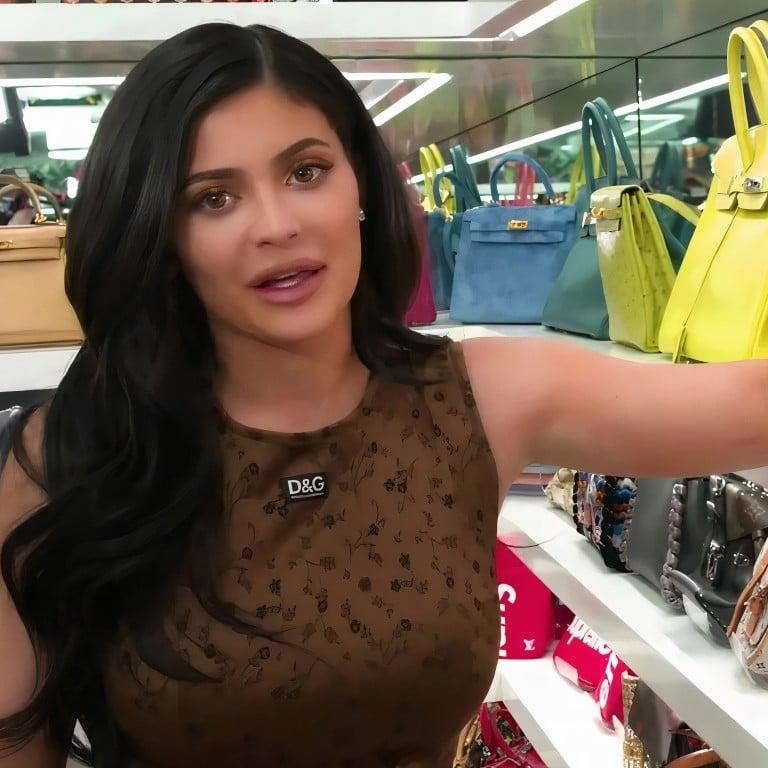 Stylista Kylie Jenner and her luxury handbag collection. Photo: Luxurylaunches