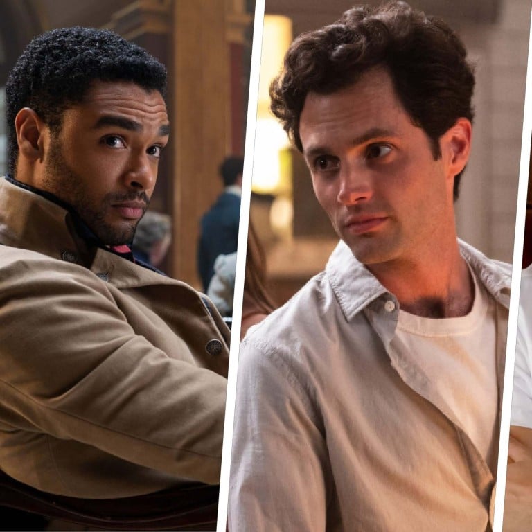 Simon Basset from Bridgerton, Joe Goldberg from You and Gabriel from Emily In Paris. Photo: Buro MY