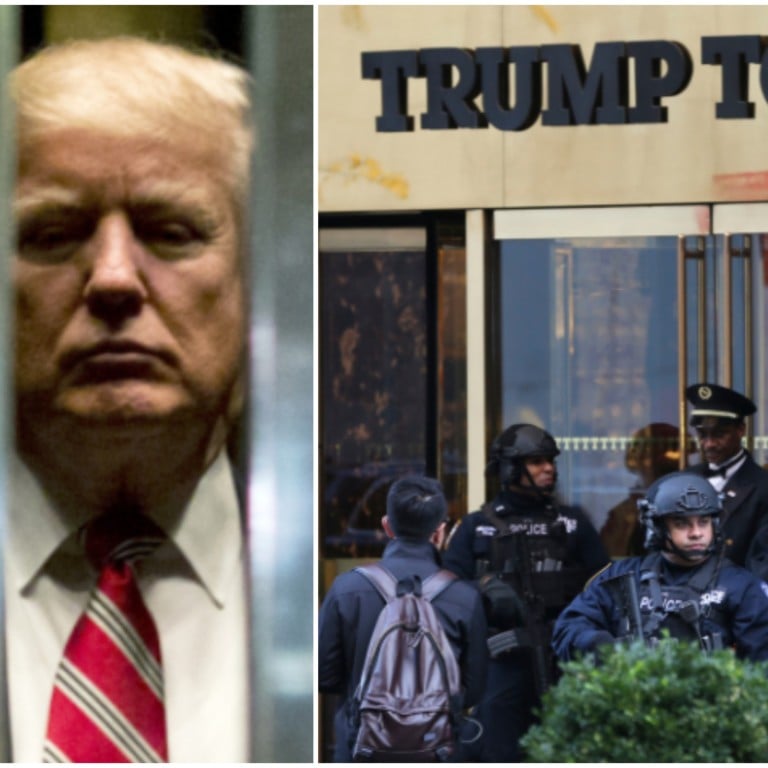 Donald Trump and Trump Tower. Photos: AP, AFP