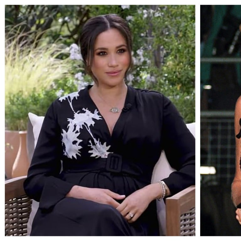 Meghan Markle (left) and Princess Diana (right) share a liking to diamond jewellery. Photo: CBS/EPA/Paul Vicente