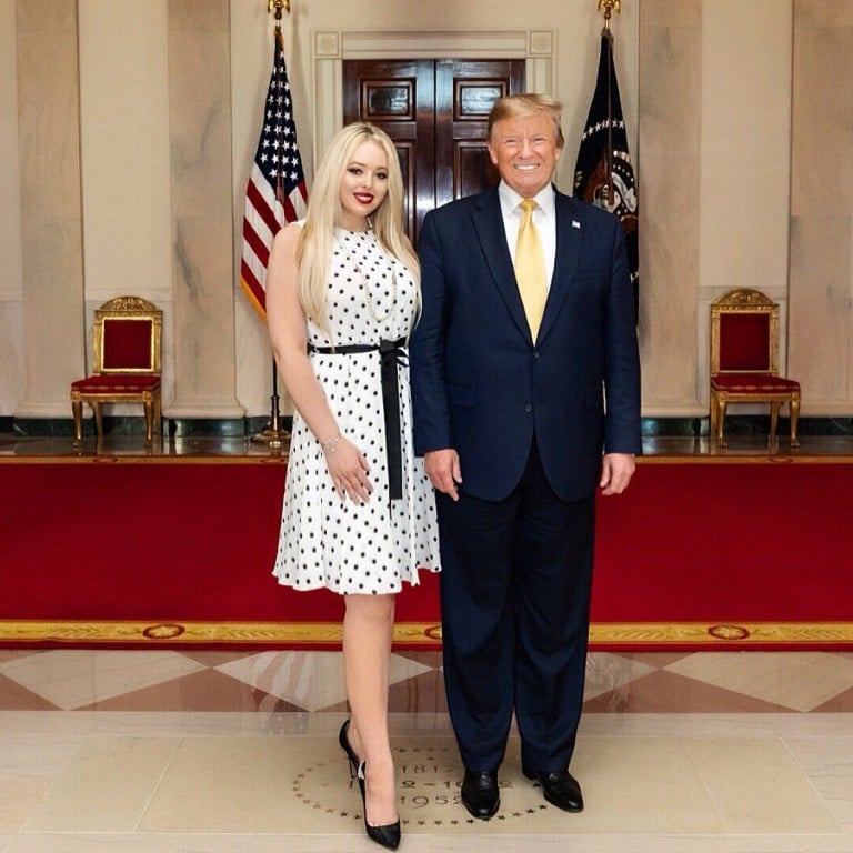 Tiffany Trump with dad Donald Trump – will her reputation outlive her siblings? Photo: @tiffanytrump/Instagram