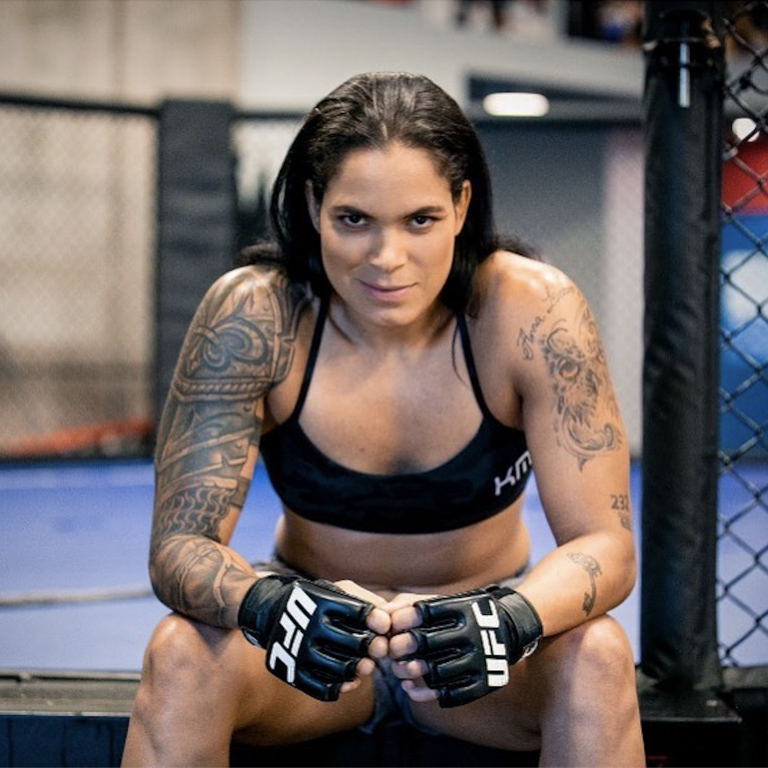 MMA fighter Amanda Nunes holds UFC titles in both the bantamweight and featherweight titles in the octagon. Photo: @amanda_leoa/Instagram