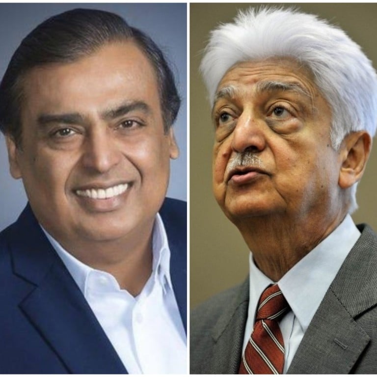 Billionaires Shiv Nadar, Mukesh Ambani and Azim Premji all gave a chunk of their wealth away in 2020. Photos: Shiv Nadar University, @newsparodyy/Twitter, AFP