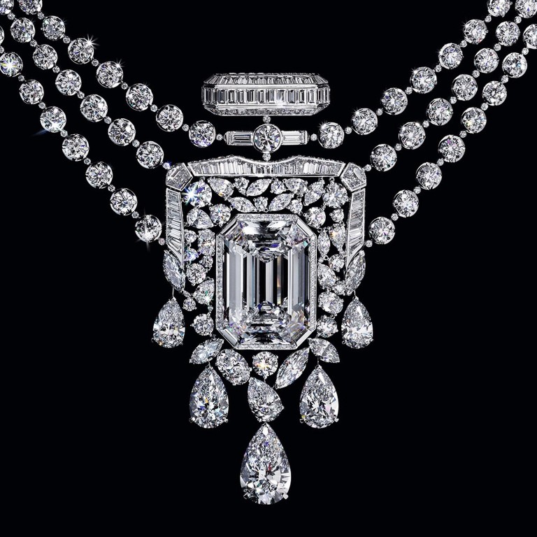 Jamie Park Jewelry | Four Diamond Necklace