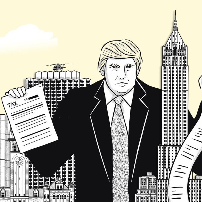 Donald Trump’s business empire is ailing, having lost US$700 million in the four years he was president. Photo: @bloomberg/Twitter