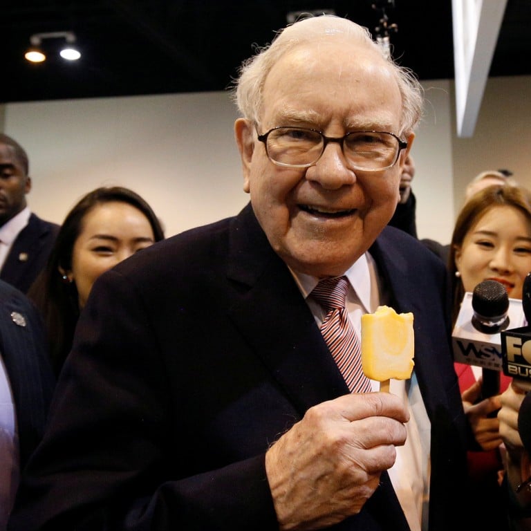 Berkshire Hathaway chairman and CEO Warren Buffett enjoys the simple things in life – like Dairy Queen ice cream and McDonald’s for breakfast. Photo: Reuters