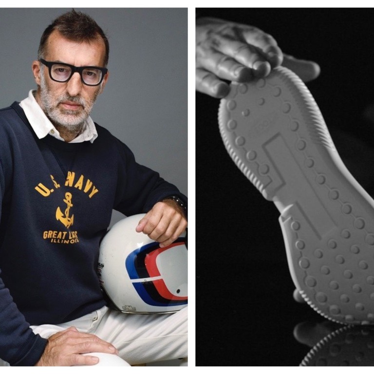 Michele Lupi and Tod’s No_Code sneakers. Photo: @michelelupi, @todsno_code/Instagram