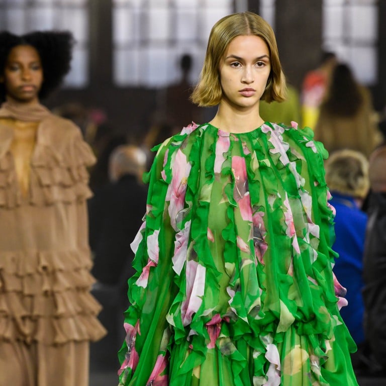 Valentino’s spring/summer 2021 collection unveiled at Milan in September, 2021. Photo: Valentino