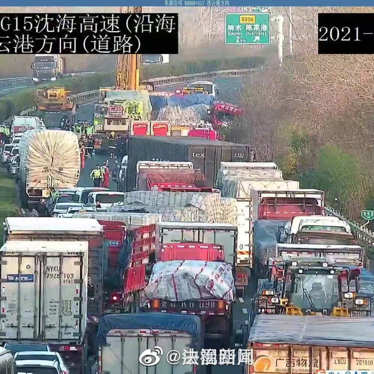 11 Dead After Truck Collides With Bus In Eastern China | South China ...