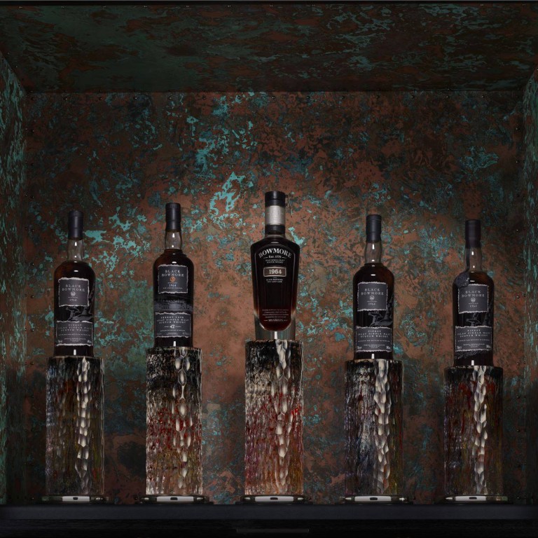 The Black Bowmore Archive Cabinet is the jewel in the crown of the Whisky & Moutai live auction at Sotheby’s Wine Spring Sale. Photos: Sotheby’s