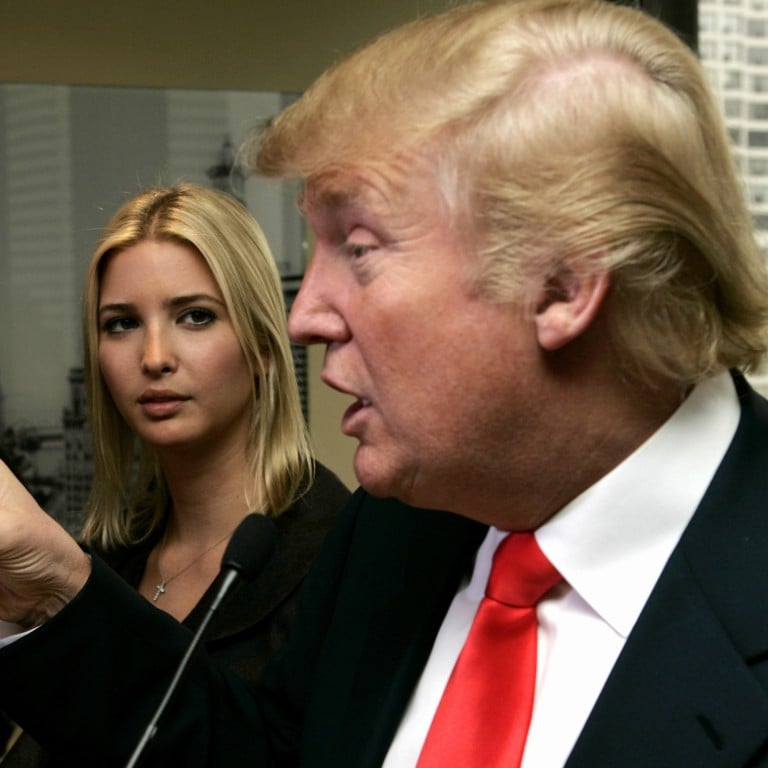 Donald Trump has had plenty of awkward moments with his children, as his daughter Ivanka can probably attest. Photo: AP Photo