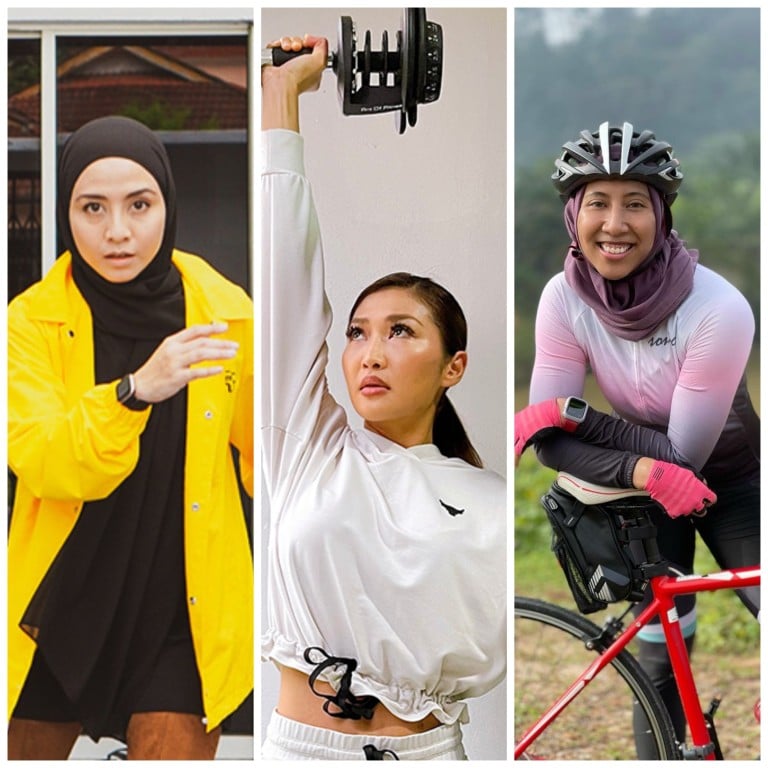 Cik Manggis, Nana Al Haleq and Ain Ramli know how to look after their bodies better than most during Ramadan. Photo: Buro MY and @ainramli