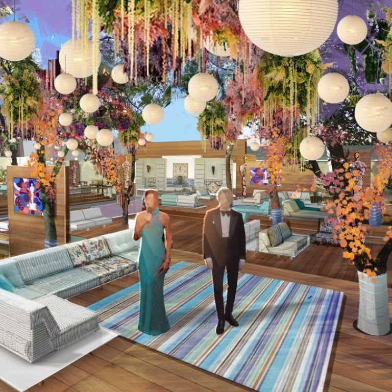 A mock-up of the Oscars set-up at Union Station, which is sure to be spectacular. Photo: @awards_watch/Twitter