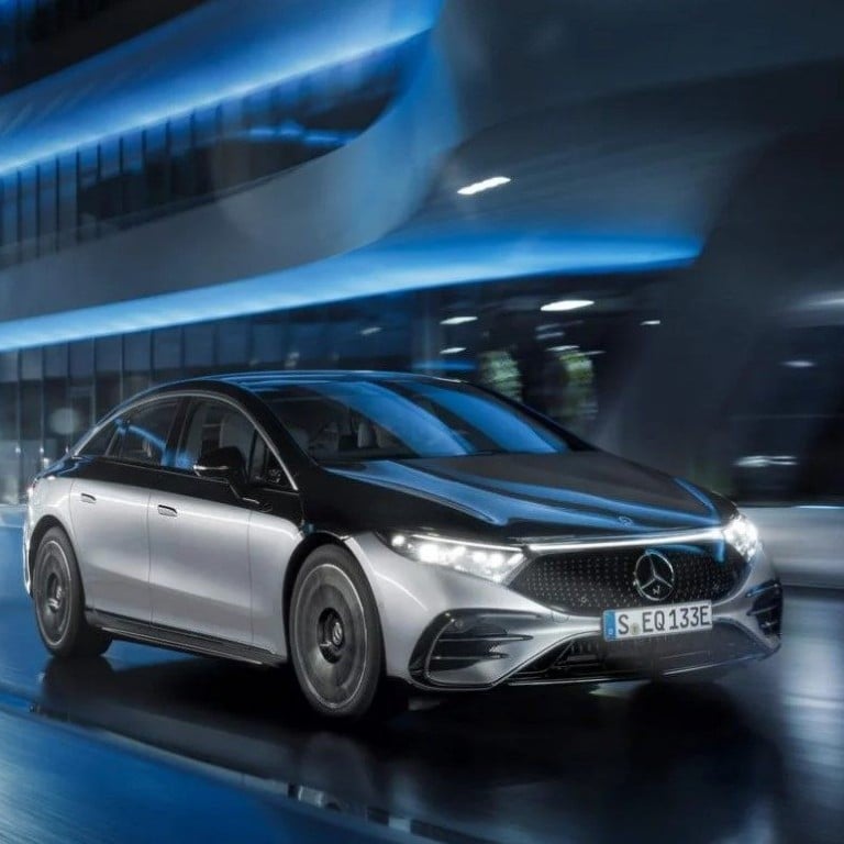 Mercedes 2021 on sale electric car