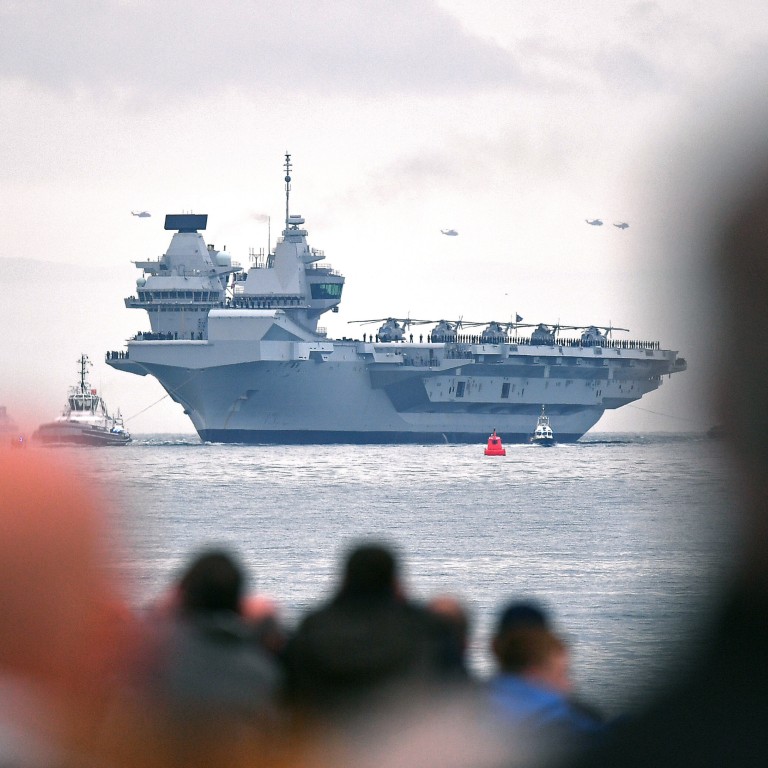 Britain’s HMS Queen Elizabeth To Lead Strike Group To Indo-Pacific ...