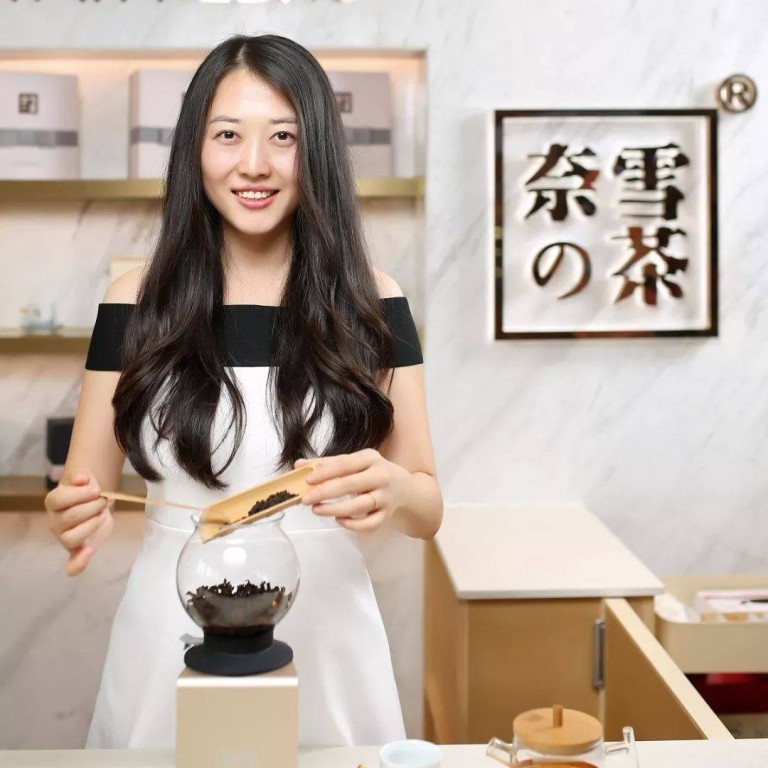 Nayuki co-founder Peng Xin helped popularise bubble tea with Chinese millennials. Photo: handout
