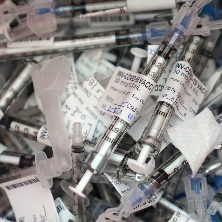 Is getting the Pfizer vaccine really cooler than getting the Moderna one? The internet seems to think so. Photo: AP