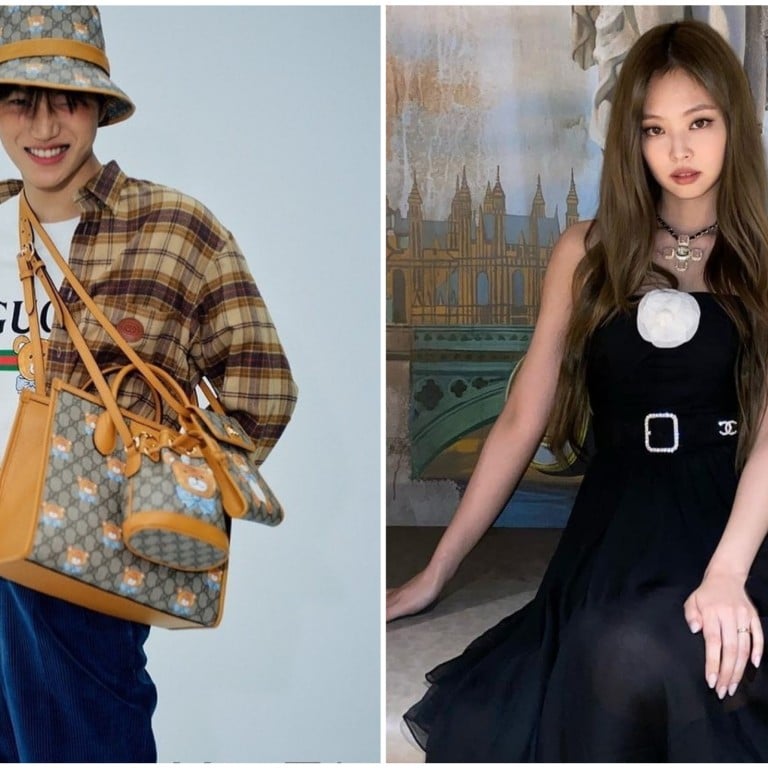Kai in Gucci vs Jennie in Chanel: the battle for Gen Z is on. Photo: @zkdlin, @jennierubyjane/Instagram