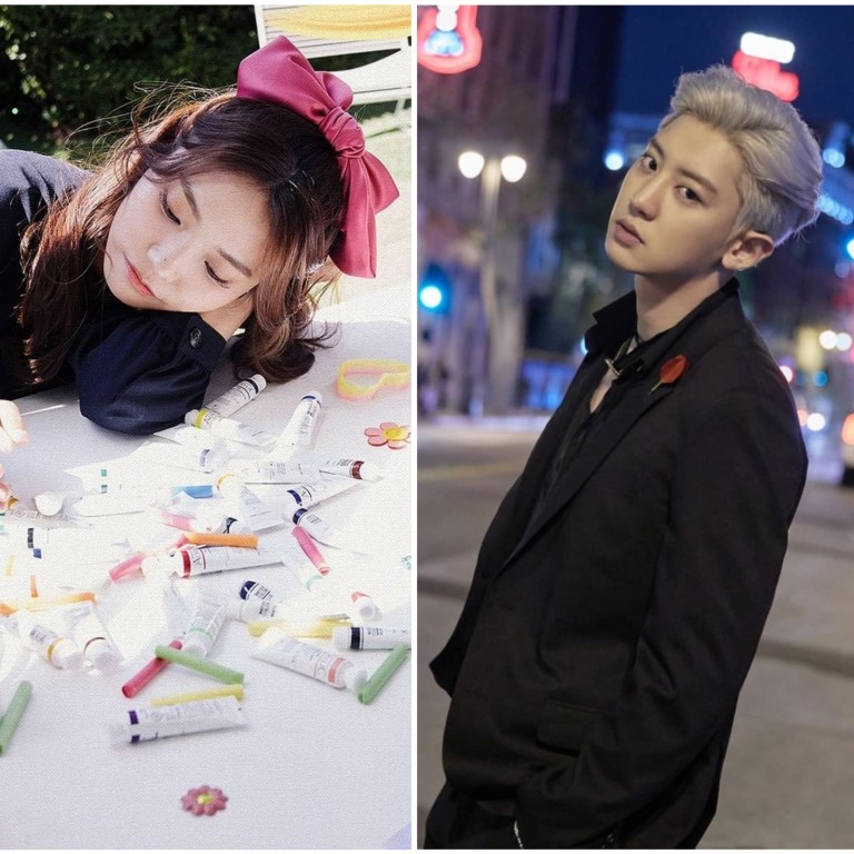 Lee Jin-ah, Exo’s Chanyeol and Sunwoo Jung-a. Photo: @jinahoho; @real__pcy; @sunwoojuna_official/Instagram