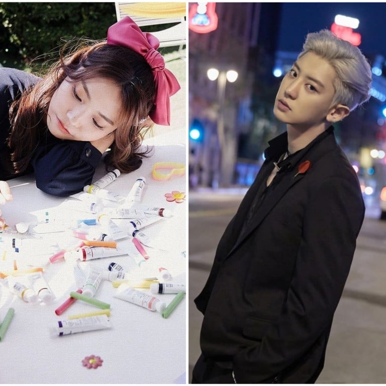 Lee Jin-ah, Exo’s Chanyeol and Sunwoo Jung-a. Photo: @jinahoho; @real__pcy; @sunwoojuna_official/Instagram