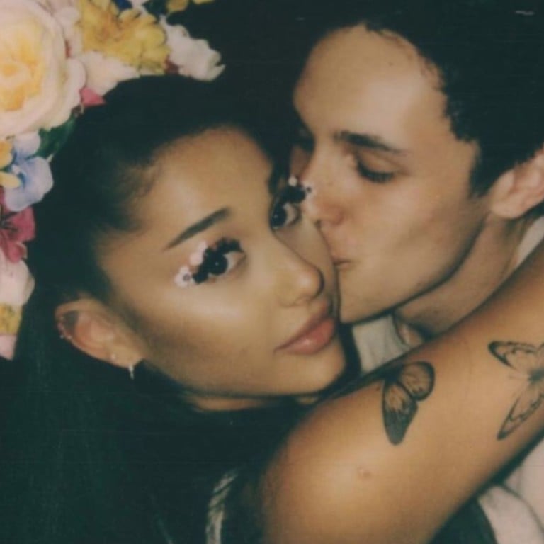 Ariana Grande, Dalton Gomez and their Montecito love nest. Photos: @arianagrande/Instagram, Realtor.com