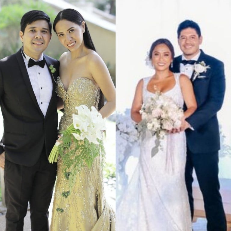 Vicki Belo and Hayden Kho Jr., Divine Lee and Blake Go, and Rochelle Pangilinan and Arthur Solinap’s weddings. Photos: @victoria_belo; @divinemlee; @rochellepangilinan/Instagram