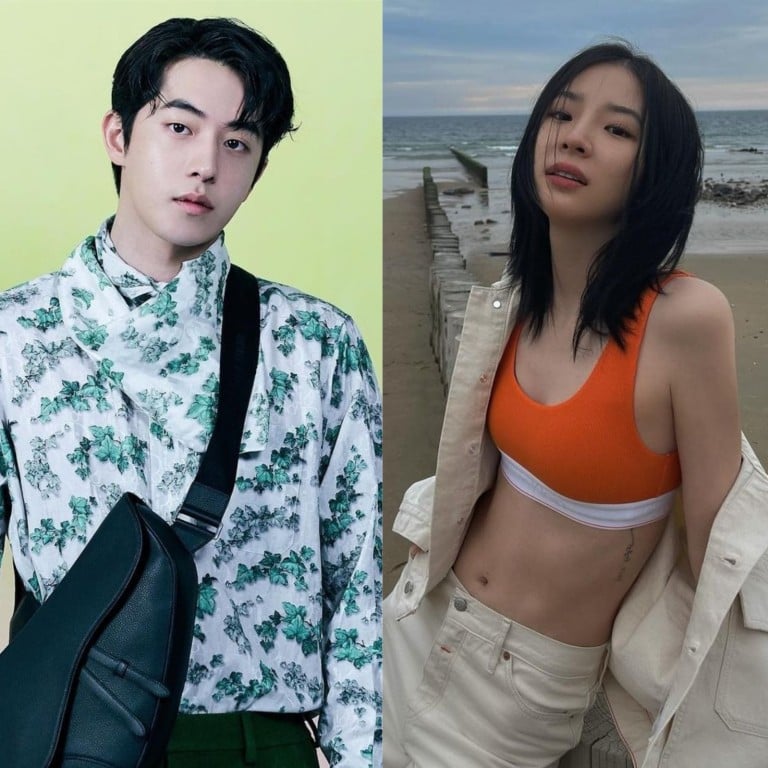 Nam Joo-hyuk in Dior, Irene Kim in Calvin Klein and Gong Hyo-jin in Piaget. Photos: @skawngur; @ireneisgood; @rovvxhyo/ Instagram