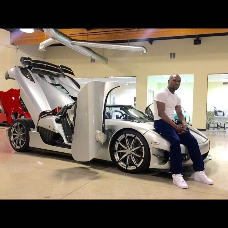 Inside Floyd Mayweather s OTT supercar collection the millionaire