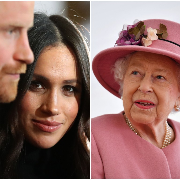 Have Meghan and Harry annoyed the Queen with their new baby name? Photos: PA/AFP