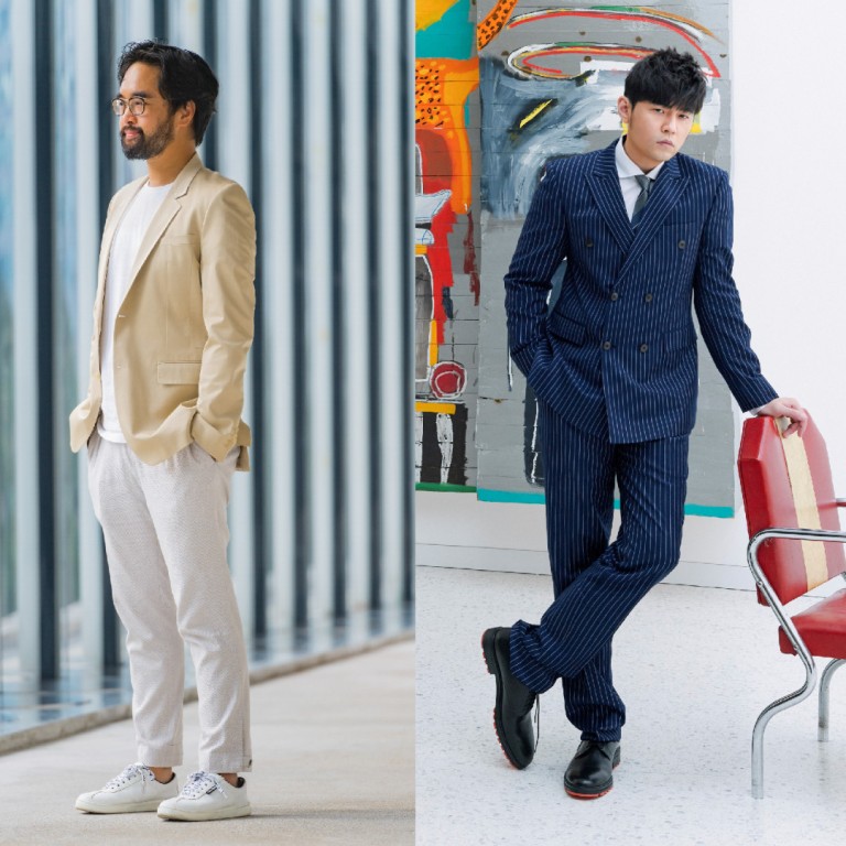 Adrian Cheng, founder of K11, and music icon Jay Chou, two friends who have collaborated to host a public preview of Sotheby’s Contemporary Curated at K11 Atelier and K11 Musea, in Victoria Dockside, Hong Kong: Asia auction. Photos: K11