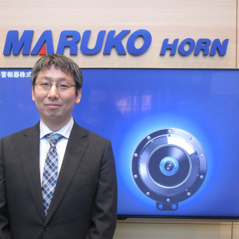 Maruko Keihoki prepared with horn technology for electric vehicles