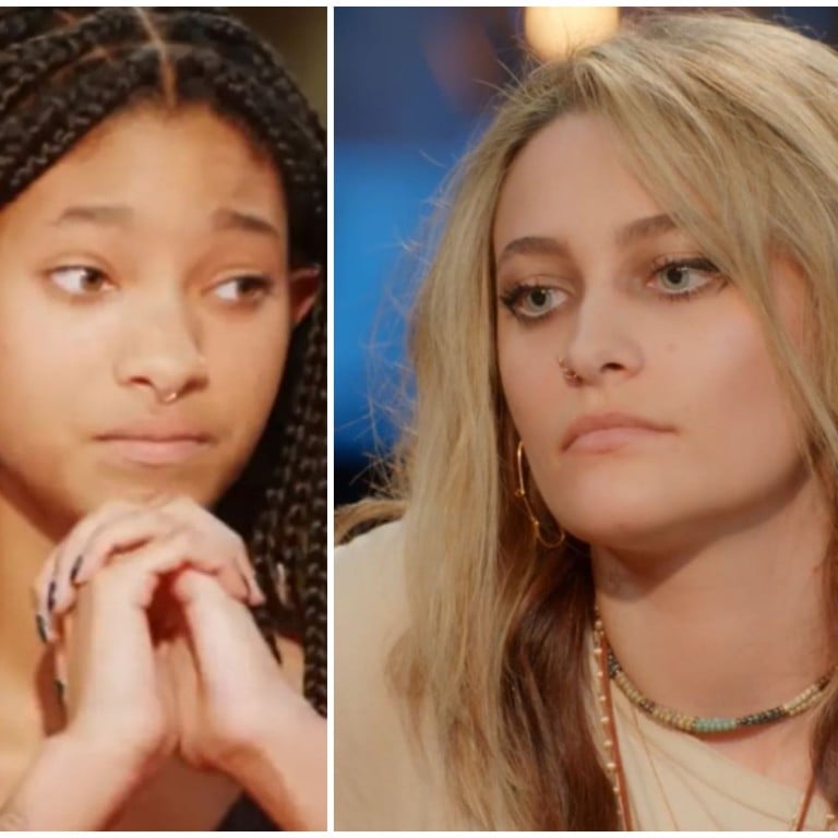 Paris Jackson opened up to Willow Smith on Red Table Talk. Photo: Facebook Watch