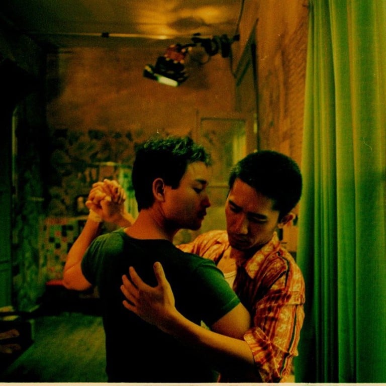 Leslie Cheung and Tony Leung Chiu-wai in Happy Together, which remains a classic of Asian LGBTQ+ cinema. Photo: SCMP Archive