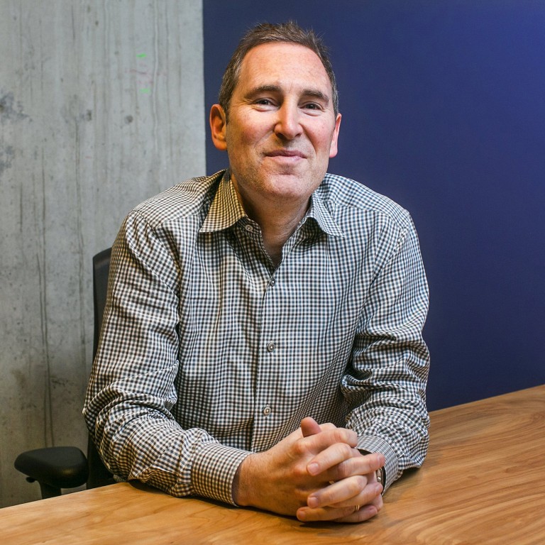 Andy Jassy, who leads Amazon Web Services, will replace Amazon founder Jeff Bezos as CEO by autumn. Above, Jassy poses for a portrait at one of the companyâ€TMs South Lake Union buildings in 2016. (Johnny Andrews/The Seattle Times/TNS)