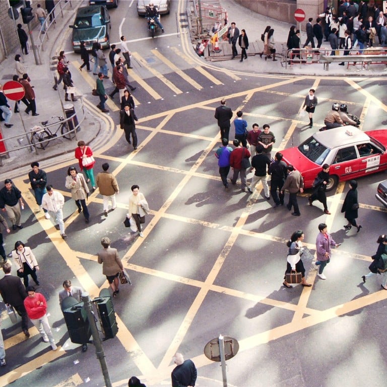The junction of Queen’s Road Central and Ice House Street in Central, Hong Kong. Though Hong Kong’s oldest street, Queen’s Road remains one of its most important, linking several of the busiest commercial areas of Hong Kong Island. Photo: SCMP