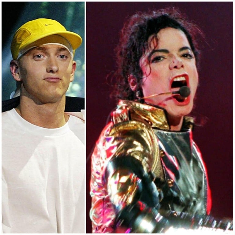 Whether Eminem or Prince, Michael Jackson didn’t always get on with his fellow musicians . Photos: AFP, EPA-EFE, SCMP Archives