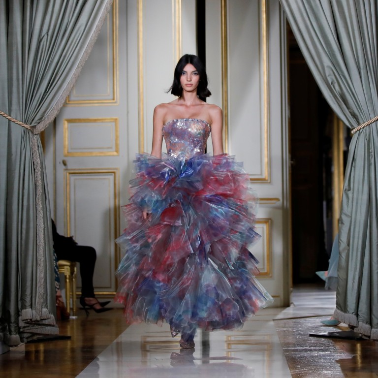 Armani channels Hollywood glamour at Paris Fashion Week: a spiderweb ...