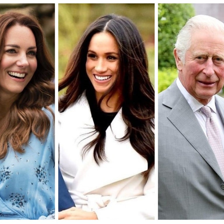 Kate Middleton, Meghan Markle, Prince Charles and Sarah Ferguson are four British royals to have published books. Photos: @dukeandduchessofcambridge; @sussexroyal/Instagram, @ClarenceHouse; @Daily_Express/Twitter