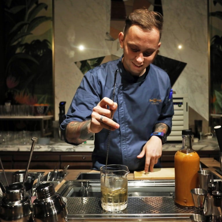 Nikita Matveev, director of operations at
The Old Man, the award-winning Central bar which is pioneering molecular mixology in Hong Kong’s nightlife scene. Photo: Jonathan Wong