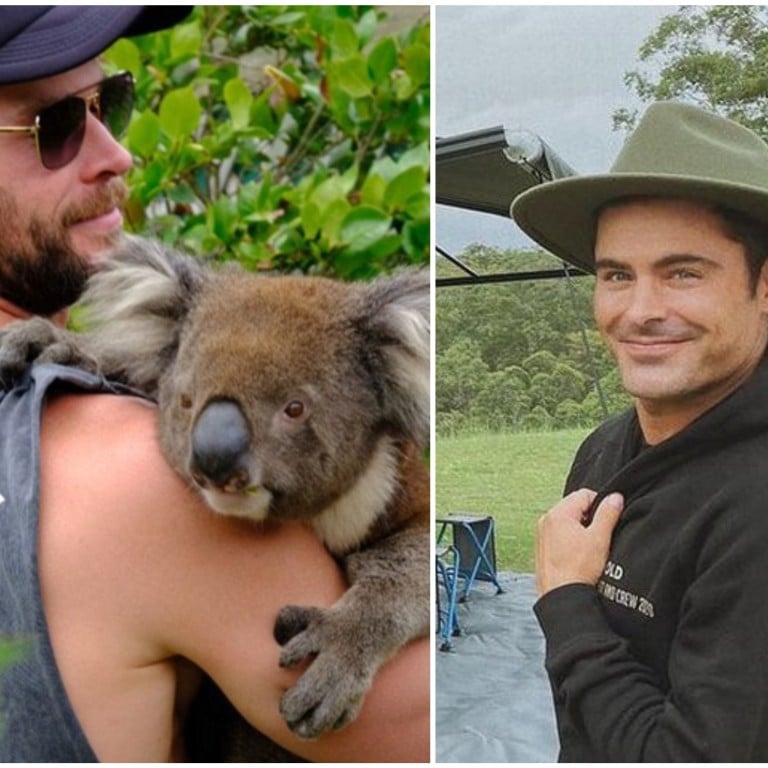 Chris Hemsworth and Zac Efron are just two stars filming in Australia, possibly the world’s new hub for movie sets. Photos: @chrishemsworth; @zacefron/Instagram