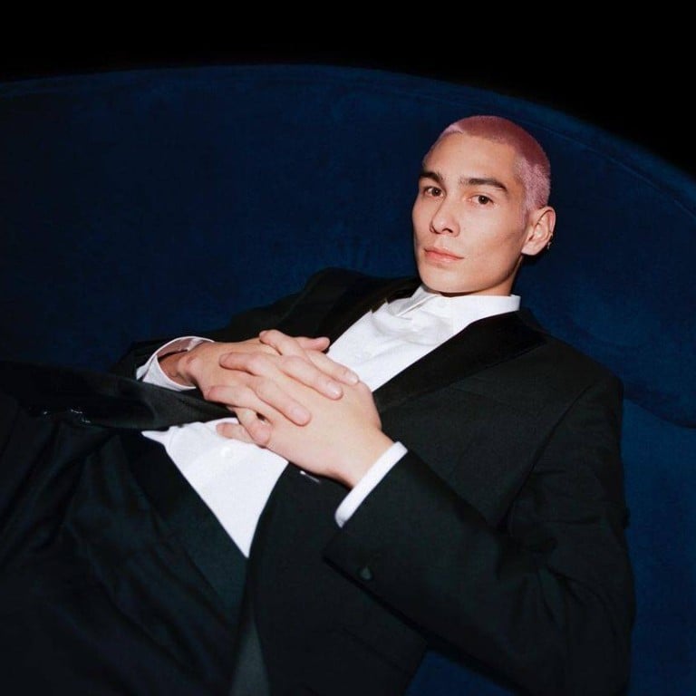 Evan Mock is an up-and-coming actor and model discovered by Frank Ocean and friends with Justin Bieber and Travis Scott. Photo: @gossipgirl/ Instagram