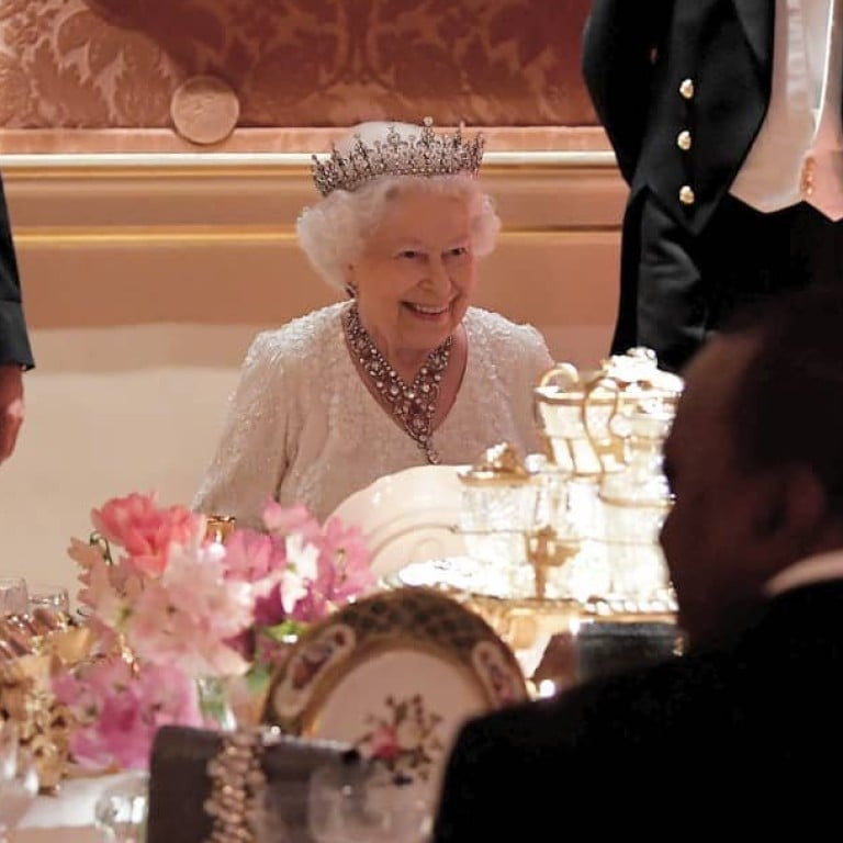 Dining alongside Queen Elizabeth is no piece of cake. Photo: @theroyalfamily/Instagram