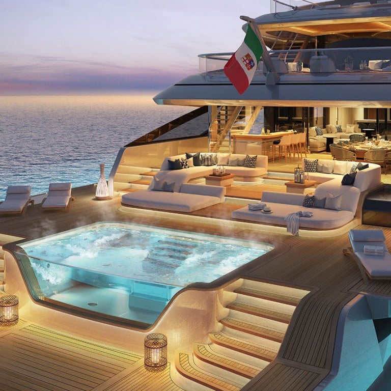 The Oasis model sees Benetti collaborating with British and New York design studios for maximum impact interiors and exteriors. Photo: Benetti